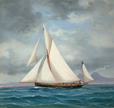 The Yawl ONYX, 52 tons by Antonio de Simone